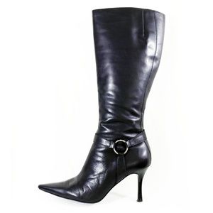 MERCER & MADISON Genuine Leather Knee-High Boots